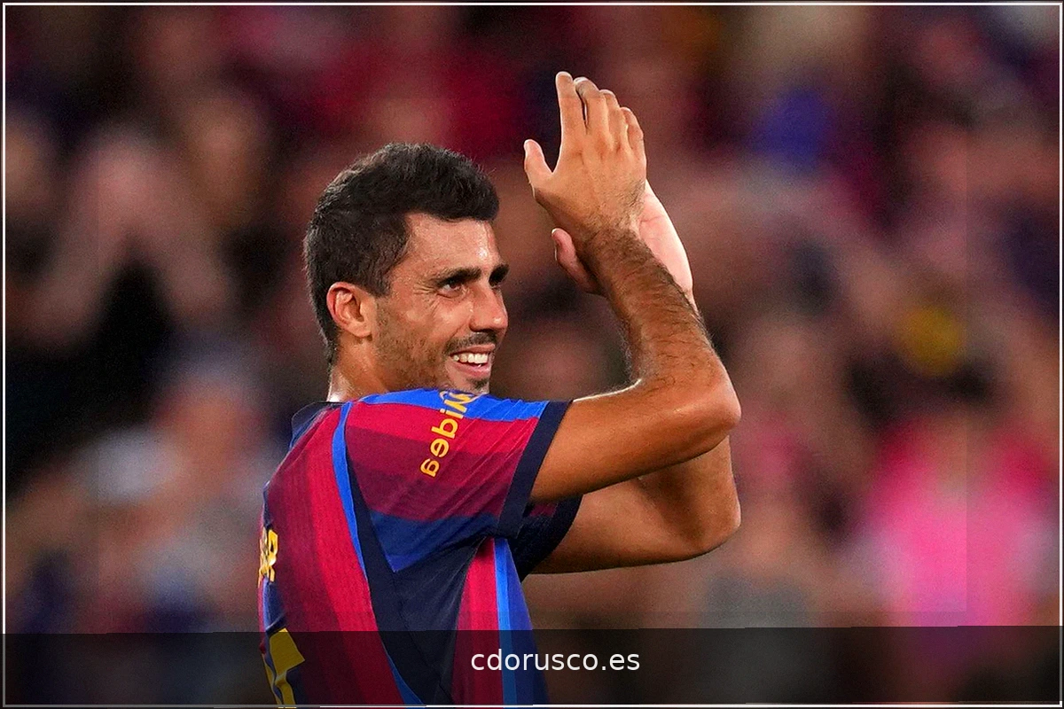 Rodri: Sergio Busquets, mi modelo a seguir en el Barcelona