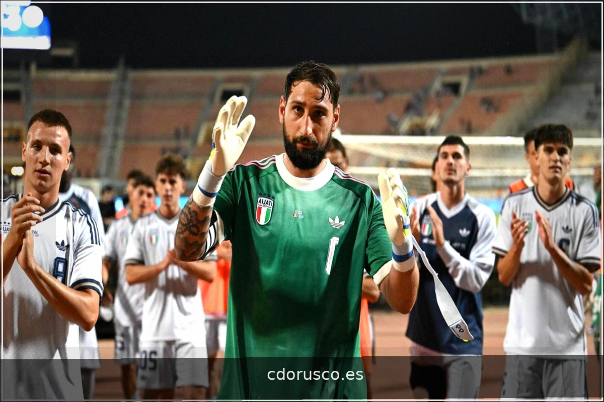 Donnarumma: "Con Mancini hicimos historia, esperamos repetirlo"