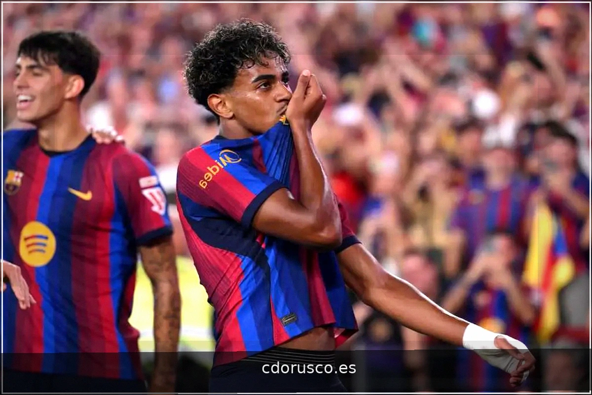 Lamine Yamal iguala marca de Neymar de hace 10 años en victoria del Barcelona