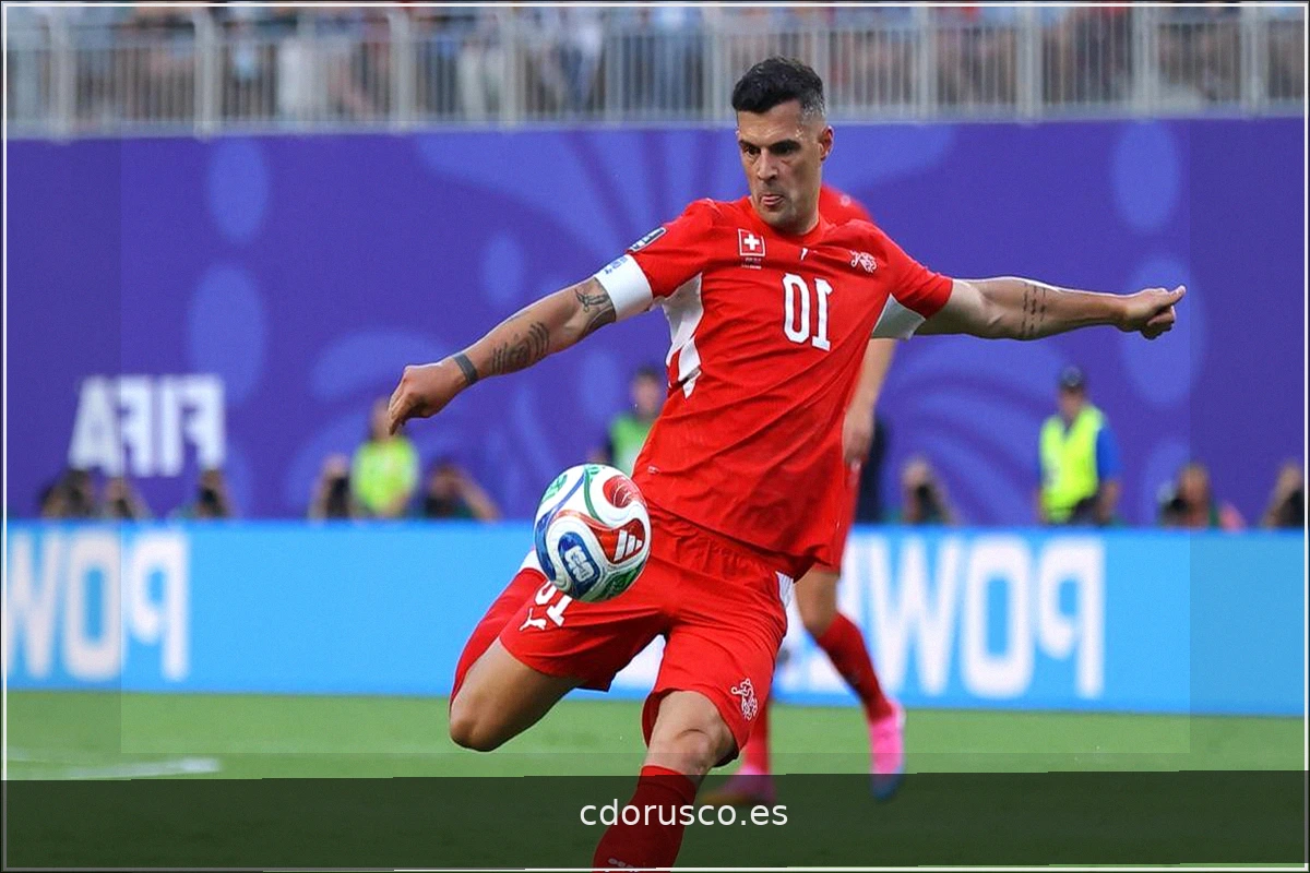 Suiza: Xhaka, capitán de la selección, ausente en la Nations League por certificado COVID falso