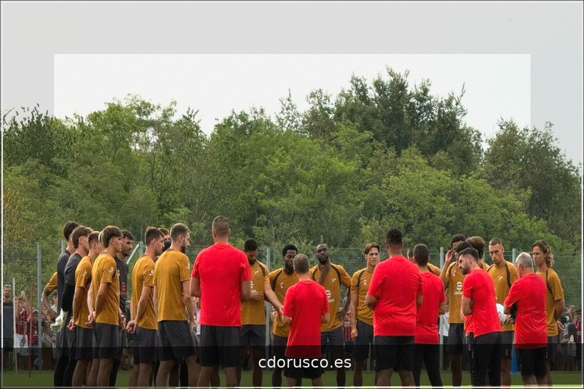 El Milán de agosto: último amistoso ante el Manchester United antes de enfrentarse al Torino