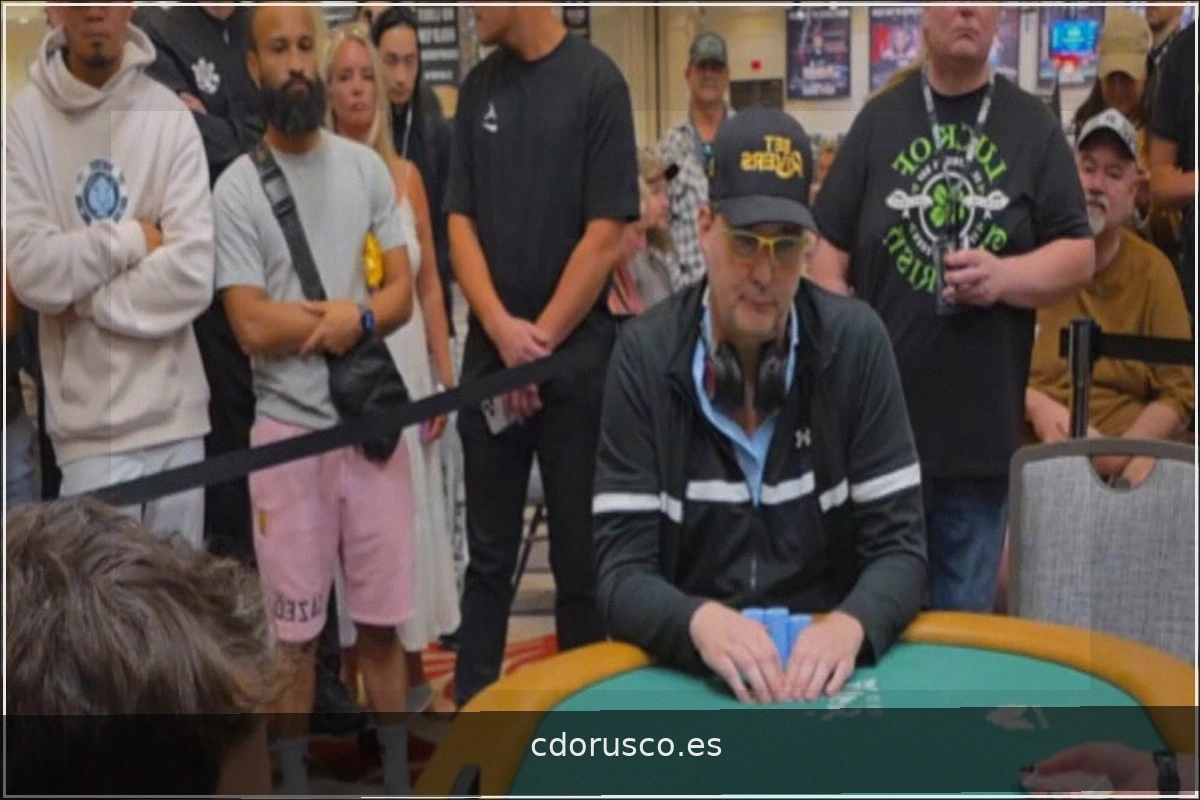 Las WSOP 2026 se detienen temporalmente: Hellmuth a un paso de la historia