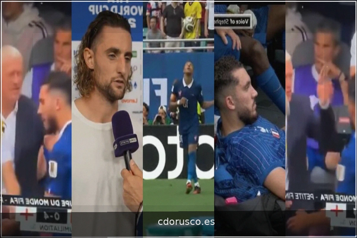 Rabiot indignado: "Vergonzoso, inaceptable". Francia en crisis, Cherki bajo escrutinio