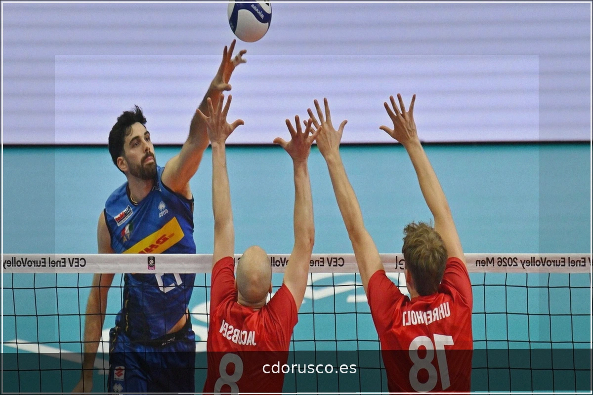 Italia domina: victoria ante Dinamarca y pase a cuartos de final